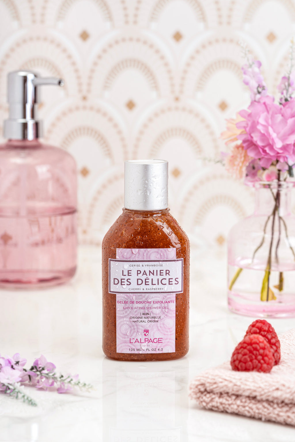 Gelée de Douche Exfoliante 125ml Le Panier des Délices