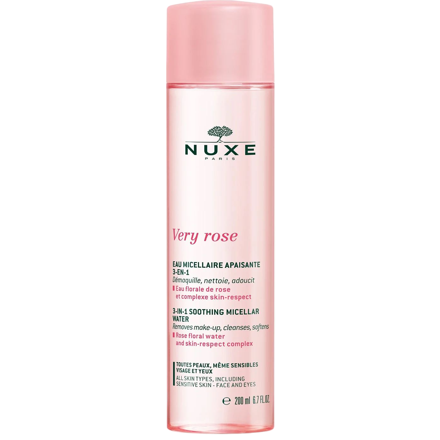 Eau Micellaire Apaisante 3-en-1 Very Rose