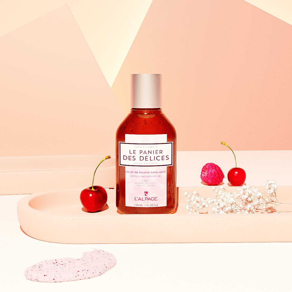 Gelée de Douche Exfoliante 125ml Le Panier des Délices