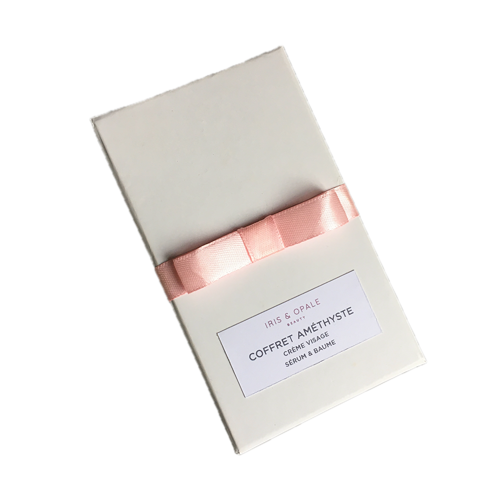 COFFRET CREME VISAGE - SERUM & BAUME AMÉTHYSTE