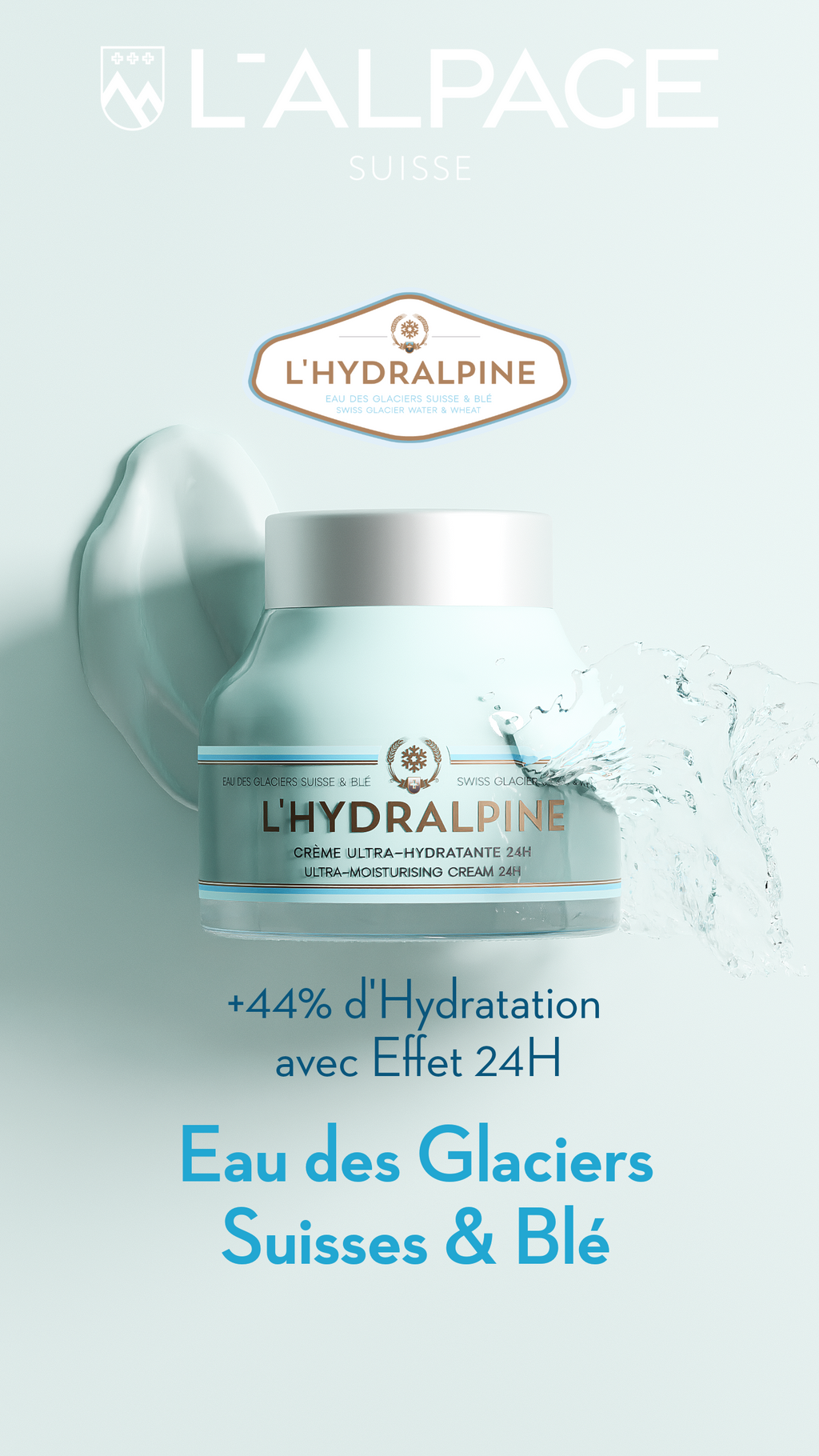 Crème Ultra-Hydratante 24h L'Hydralpine