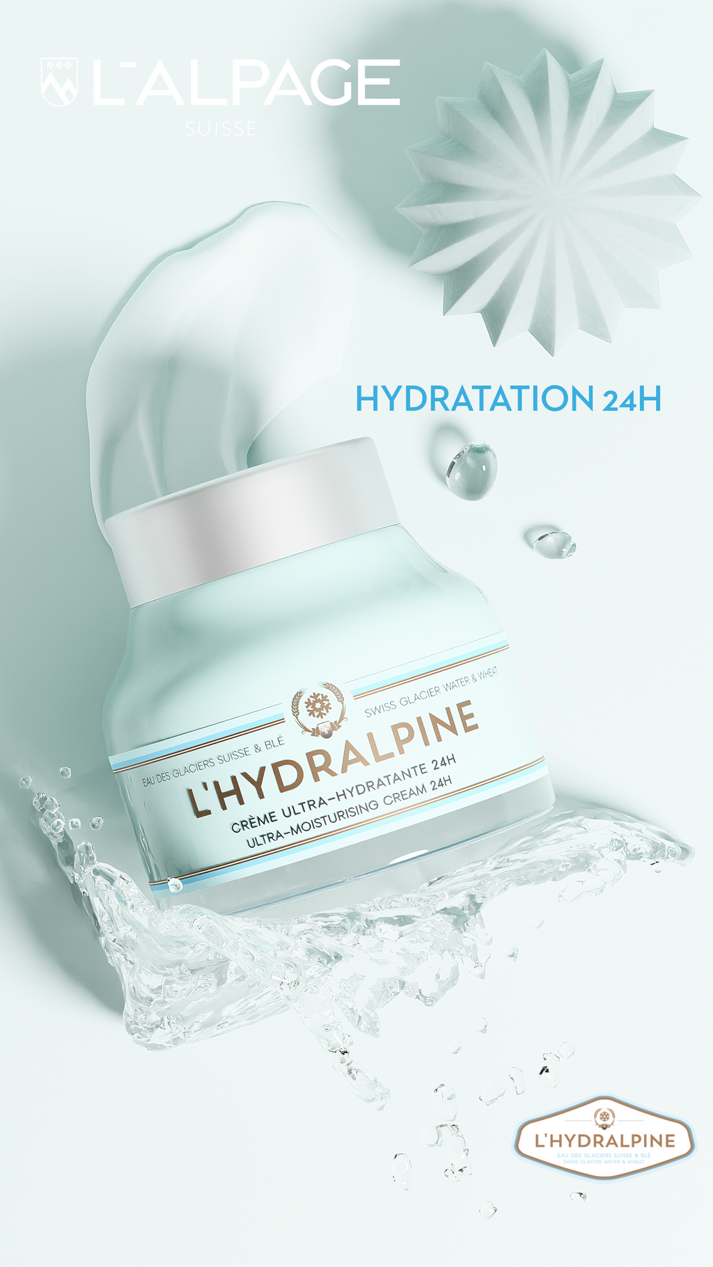 Crème Ultra-Hydratante 24h L'Hydralpine