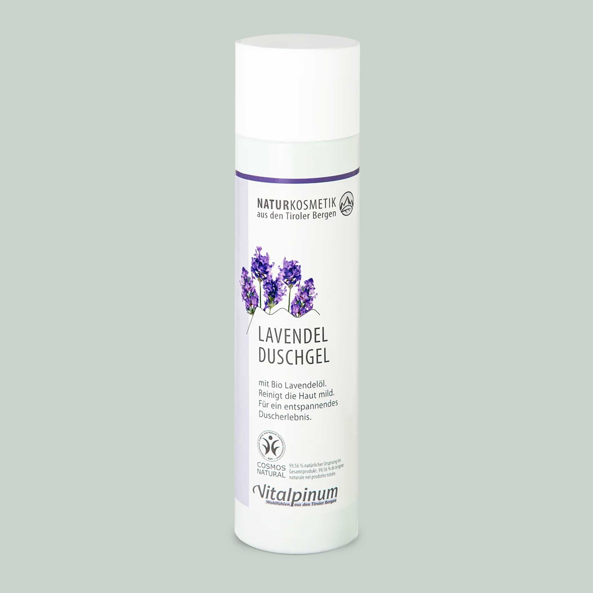 Unterweger Lavendel Duschgel 250 ml – entspannende Naturkosmetik mit ätherischem Lavendelöl für Körper & Sinne