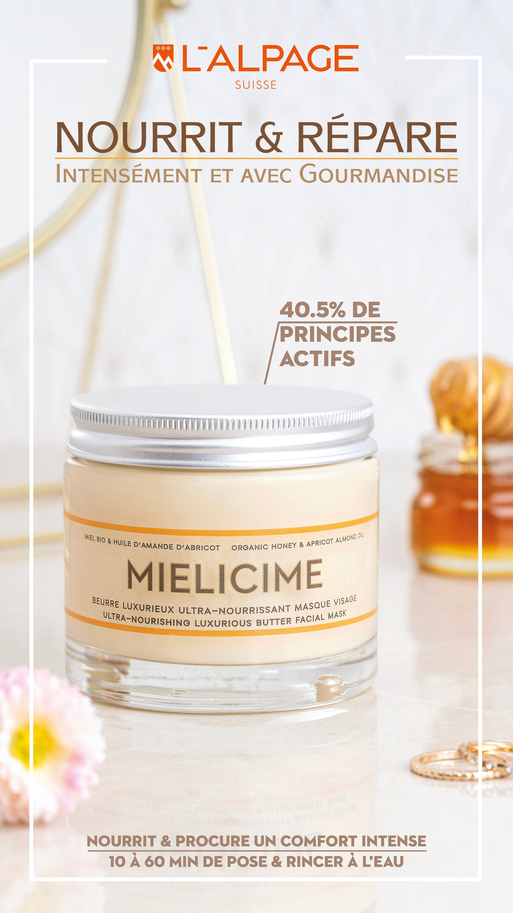 Beurre Luxurieux Ultra-Nourrissant Masque Visage Mielicime