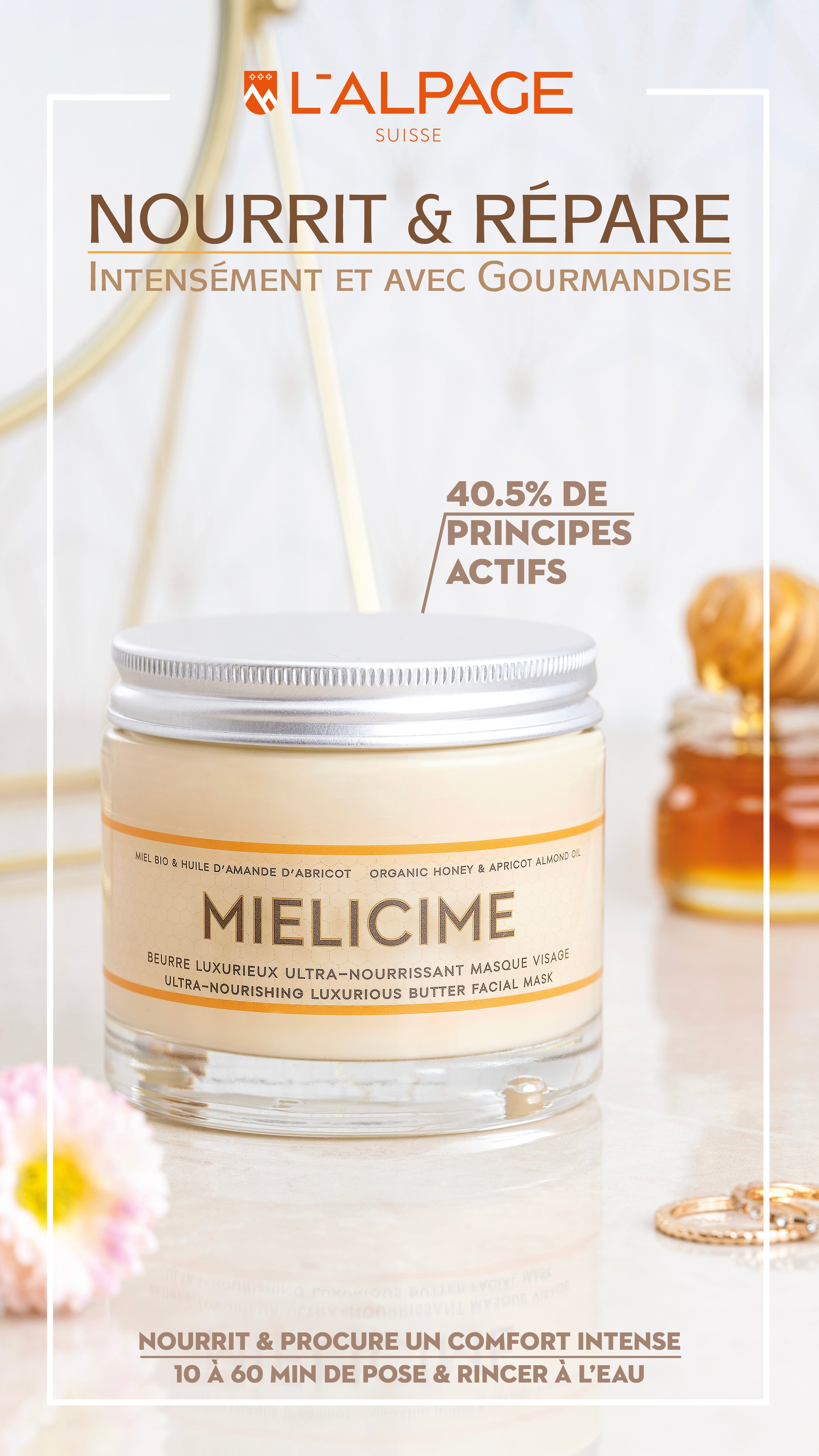 Beurre Luxurieux Ultra-Nourrissant Masque Visage Mielicime