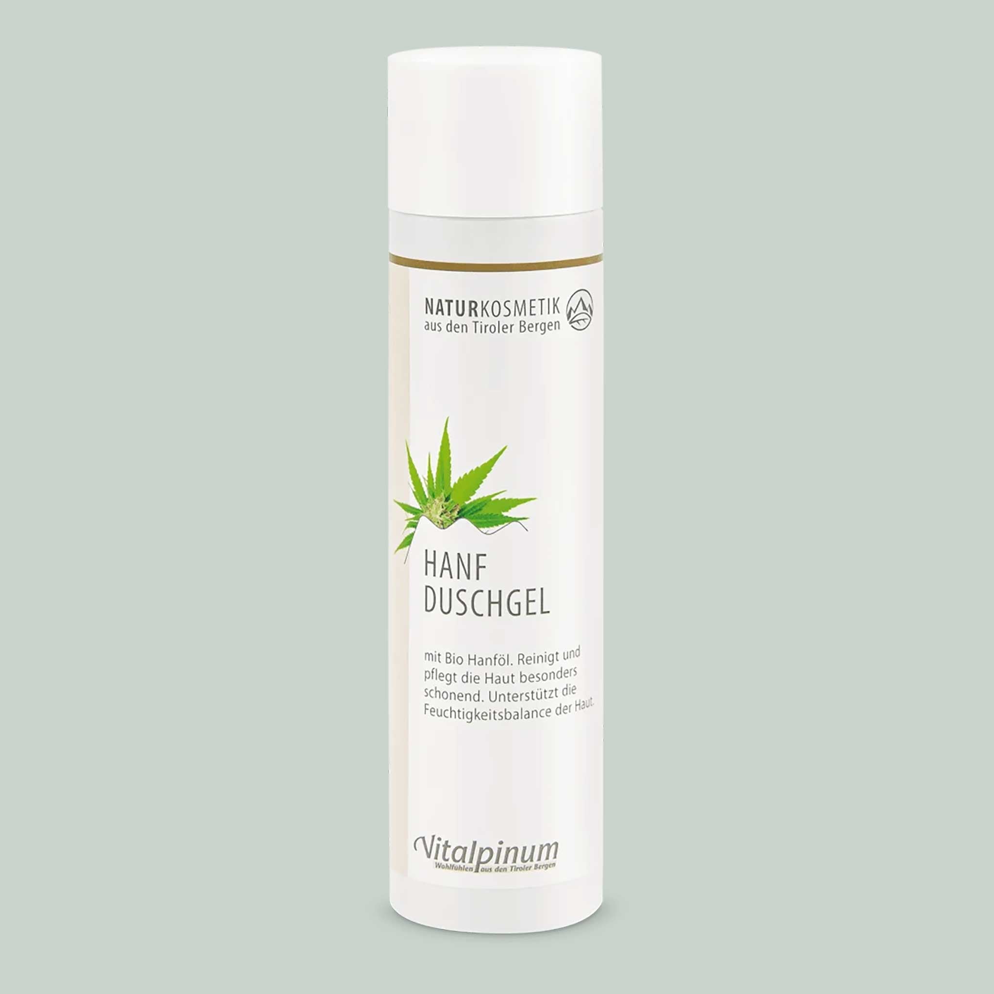 Unterweger Hanf Duschgel 250ml – Naturkosmetik mit Hanföl & Zitronenöl zur sanften Pflege empfindlicher Haut