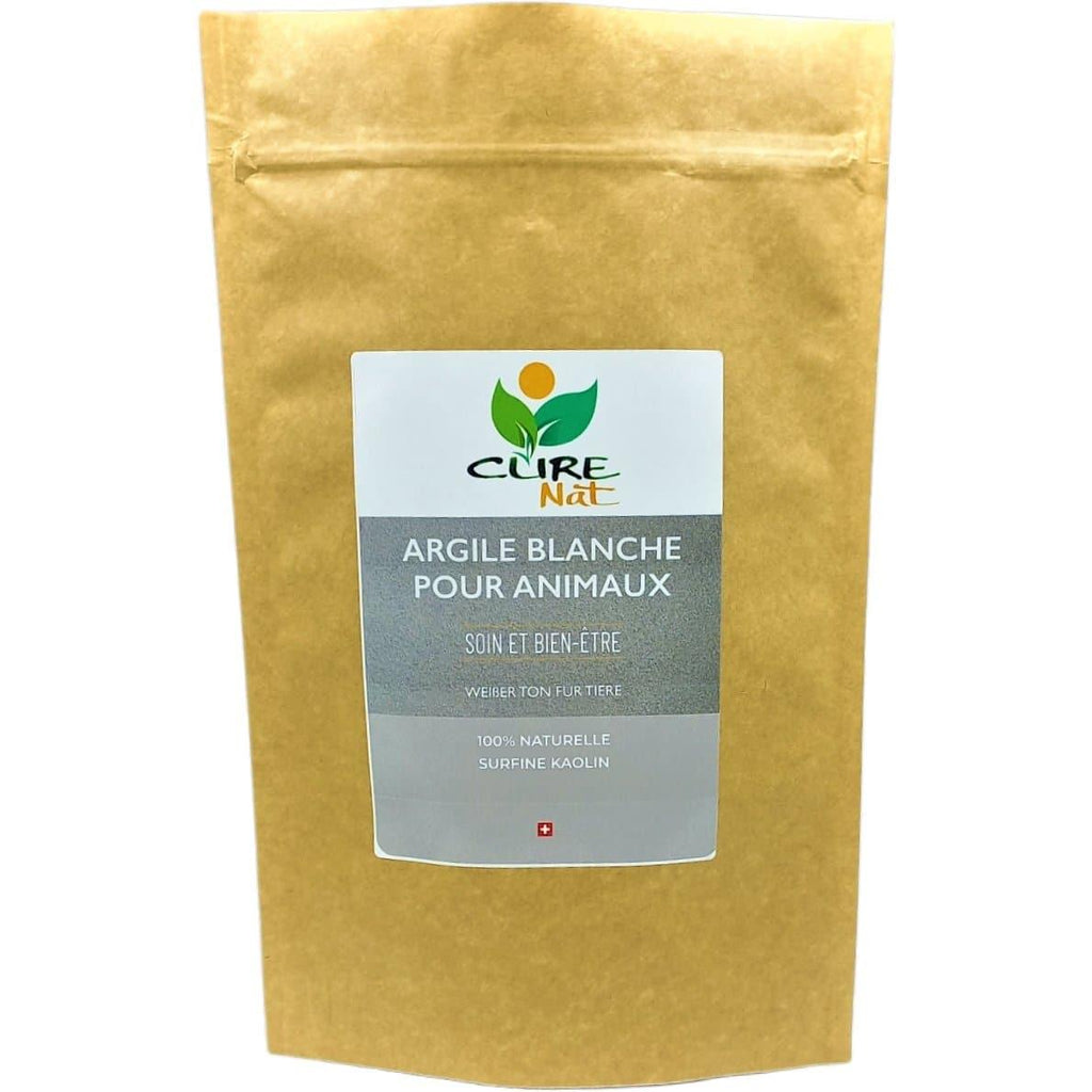Argile Blanche pour Animaux de Compagnie (Kaolin) 500g
