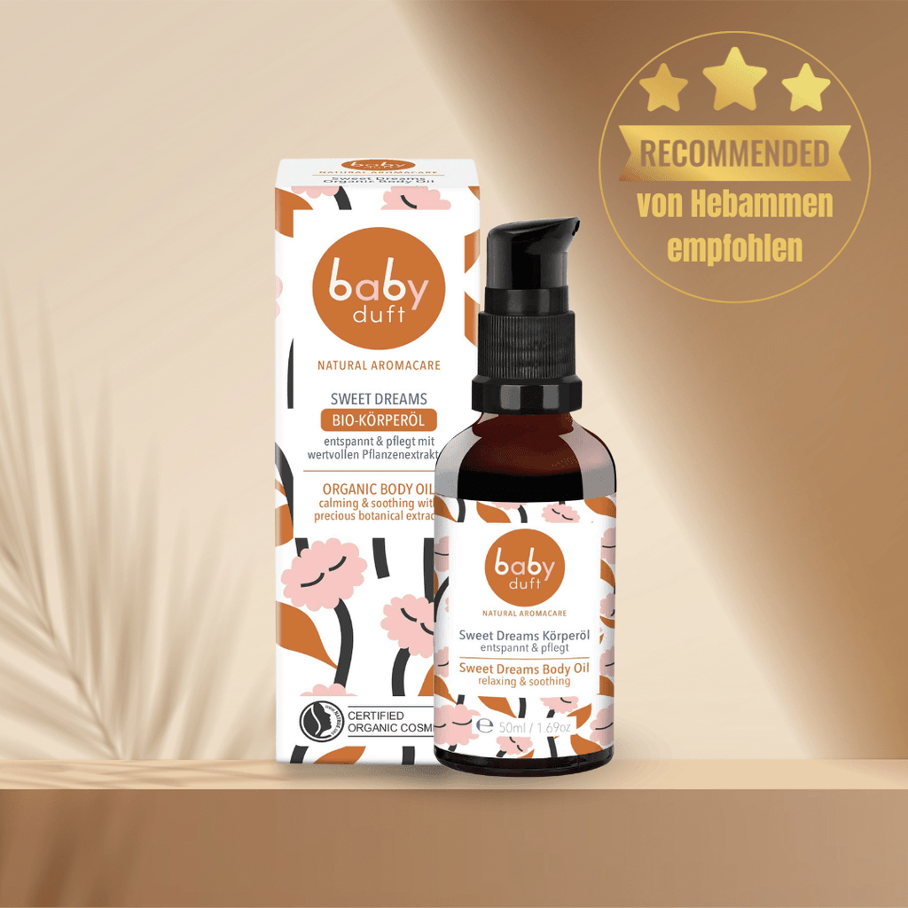 Bio Körperöl SWEET DREAMS pflegend und entspannend