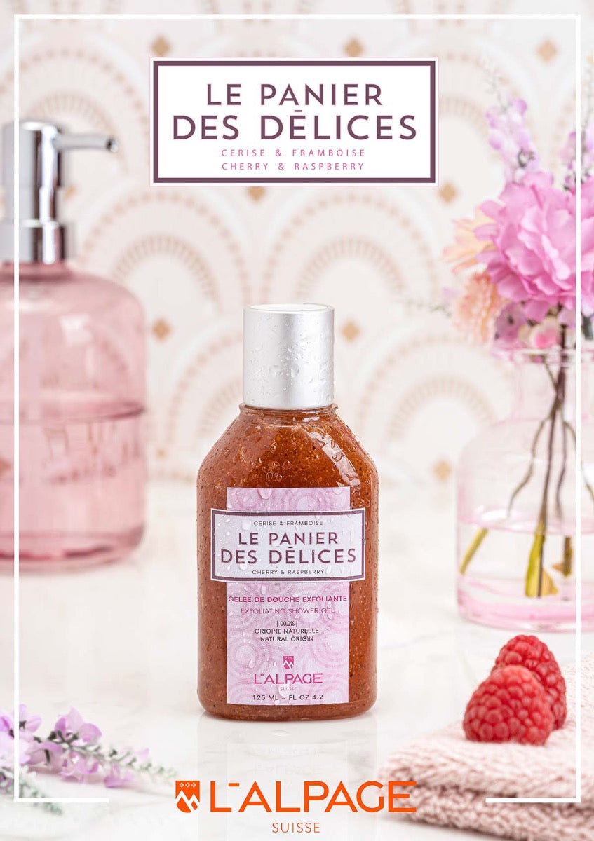 Coffret Cadeau Crème Soin Total + Sérum Soin Total + Gelée de Douche Exfoliante 125ml LE PANIER DES Délices