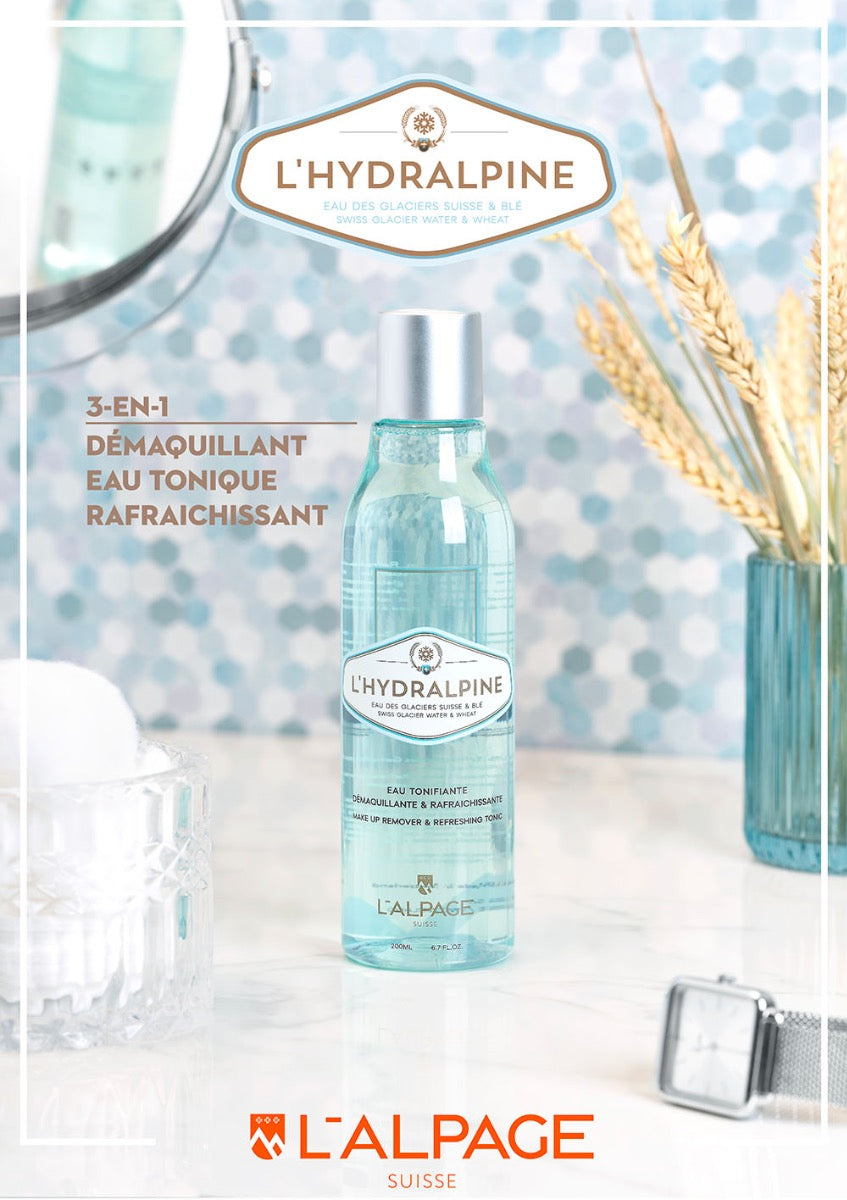 Eau Tonifiante Démaquillante & Rafraichissante L'Hydralpine